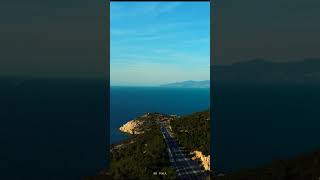 İzmir Yeni Foça Yolu . Doğa Ve Deniz Manzarası Shorts Video