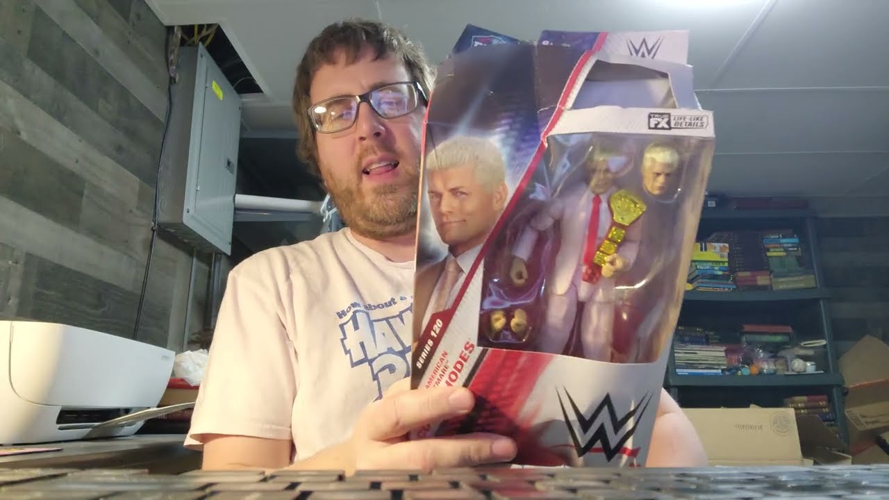 WWE Elite Series 120 Cody Rhodes Wrestling Action Figure Unboxing & Review [CHASE]