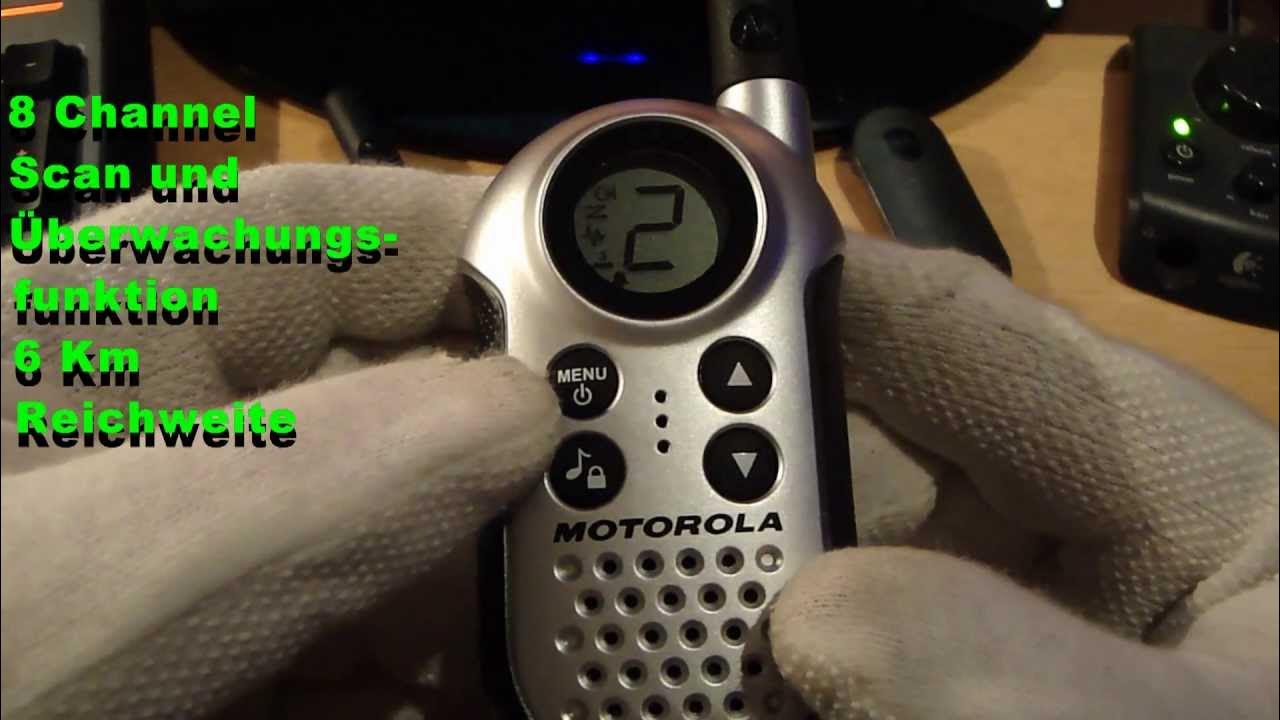 Motorola Walkie Talkies T4 