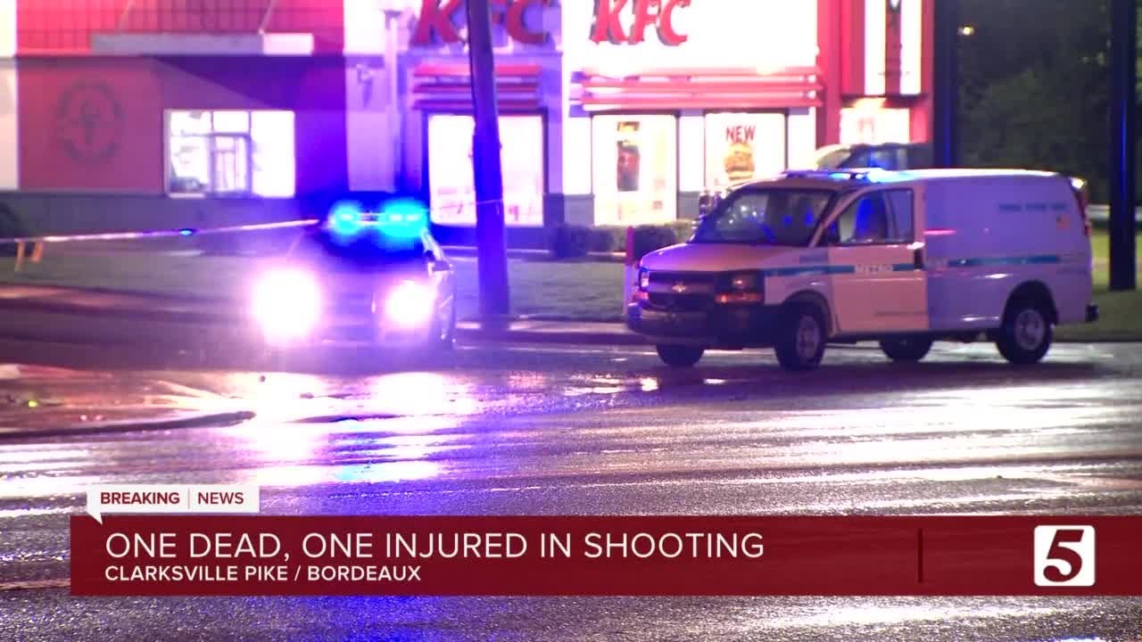 One dead, another injured in shooting on Clarksville Pike - YouTube