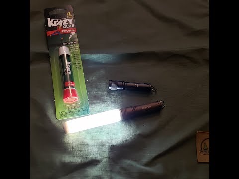 Olight i3E EOS Flash light diffuser hack