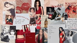 jennie - 'solo' + 'you & me' (sped up) | blackpink jennie background | wallpaper
