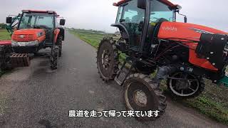21 518 2種類のトラクターで