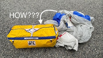 Want a Better Way to Pack a Spinnaker? Try This!!!