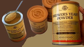 She took BREWER'S YEAST for years \& this happened! Prevent Premature Aging \/ Brewer's Yeast BENEFITS