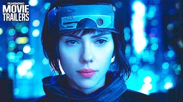 Ghost in the Shell | Explosive first trailer - Scarlett Johansson live-action Movie [HD]