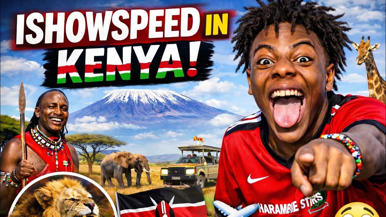 Ishowspeed in Kenya 🇰🇪 compilation 🙌🙌