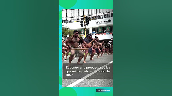 "Haka" en las calles de Nueva Zelanda: miles protestan para defender la cultura maorí