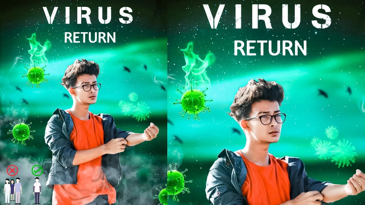 Corona Virus Return Photo Editing | Picsart Editing 2021 ,Shorts | 30 Sec | 