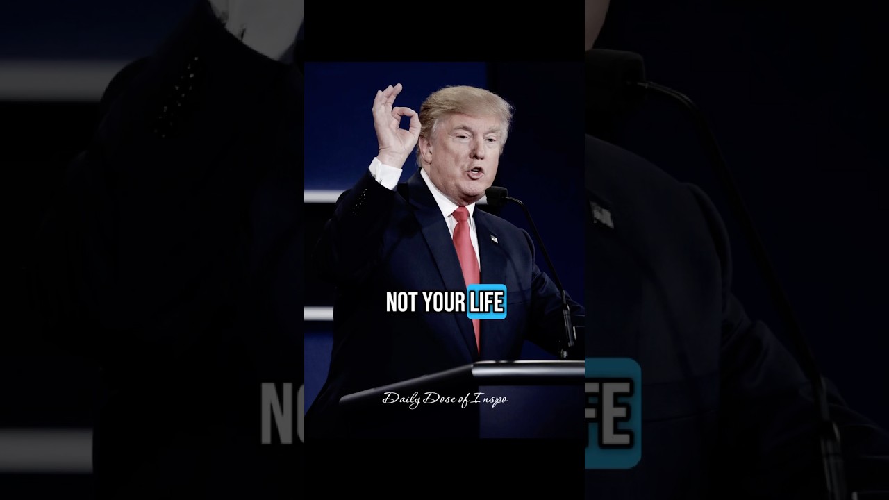 Your job is not your life it’s just a job Donald Trump 