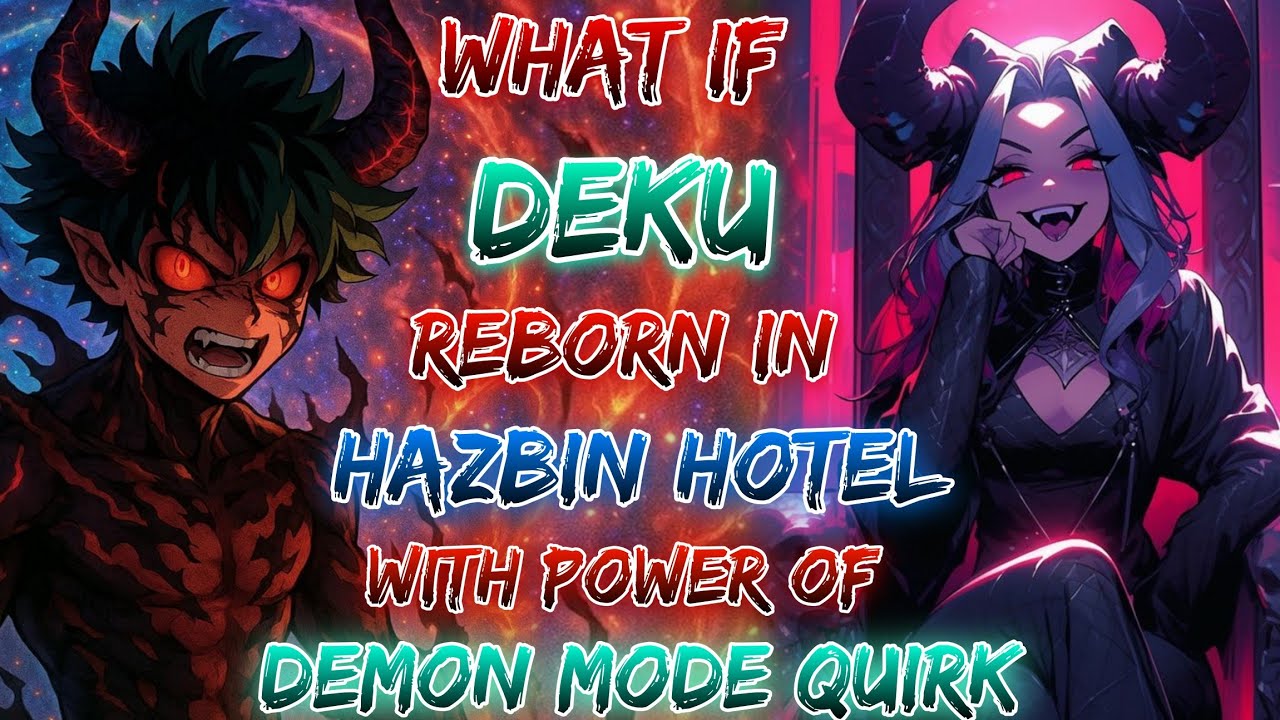 What If Izuku Reborn In Hazbin Hotel With Power Of Demon Mode Quirk