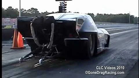 Jeff Blasi nitrous pro mod corvette TNT 6/25/10 Atco