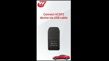 Connect Yanhua Mini ACDP 2 Via USB Cable- EOBDTool.co.uk