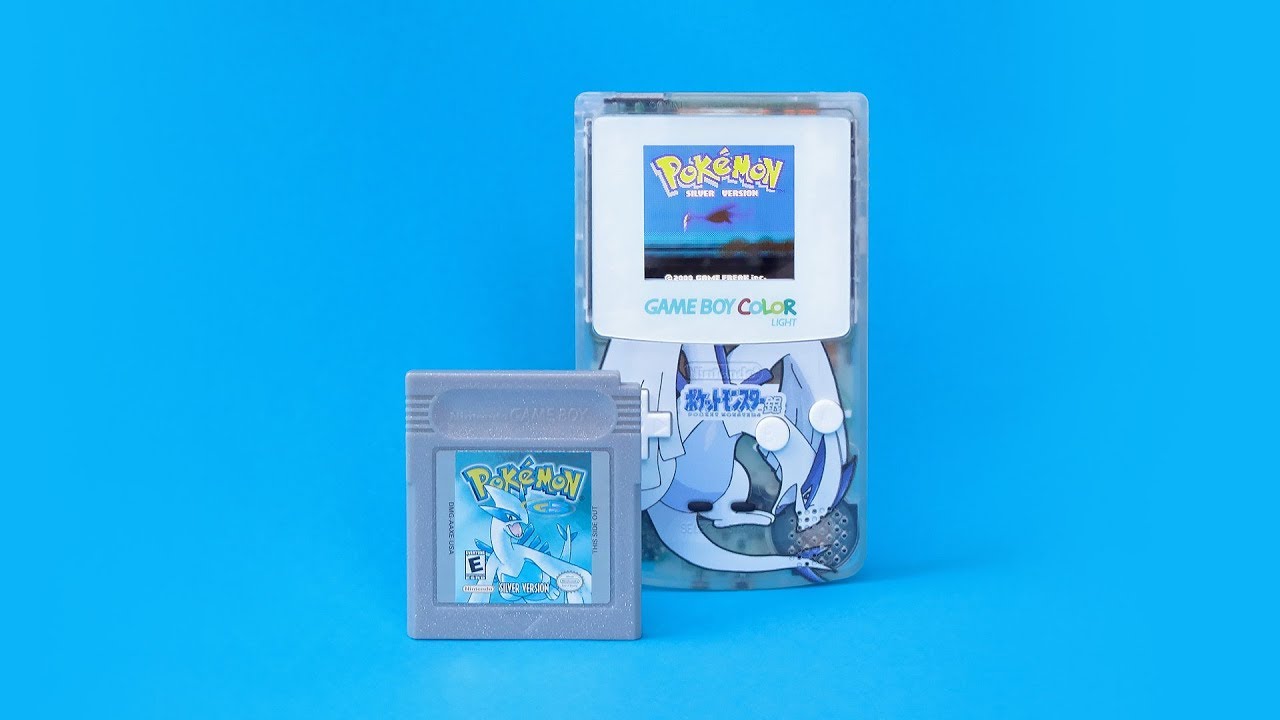 Legendary Pokémon Lugia  Backlit Game Boy Color 