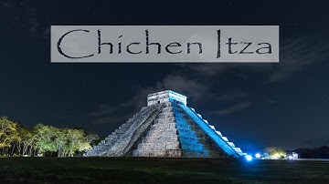 Chichen Itza at Night - 4K Timelapse Video