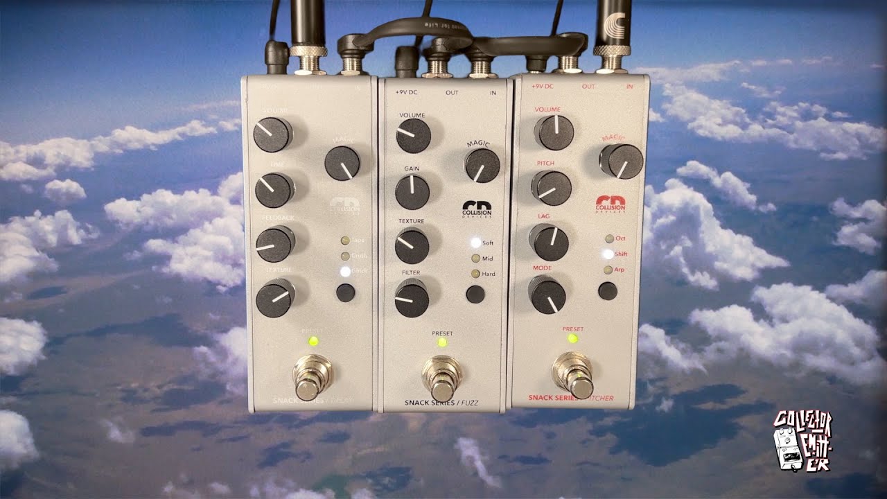 Collision Devices - Snack Series (Delay, Fuzz, Pitcher)