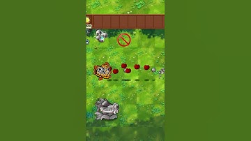 PvZ 1 Fusion - 3 Ultimate Iron Plant Vs Cherry Machine Gun Newspaper Zombie #shorts