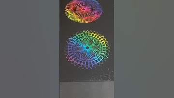 Perfect Spirograph Art for Relaxation | #spirograph #viral #soothing #cat #asmr #art #satisfying