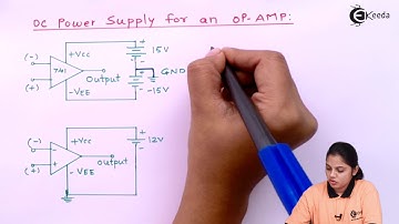 DC Power Supply For an OP AMP - Operational Amplifier and 555 Timer - Industrial Electronics