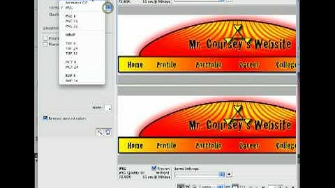 How to create a rollover headers in Fireworks