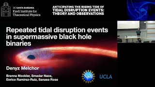 Repeated tidal disruption events in supermassive black hole binaries  ▸  Denyz Melchor (UCLA)