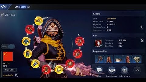 Mir4 - Chinese using hack auto ulti while afk on SP7