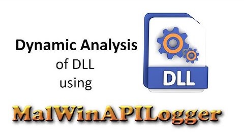 Dynamic Analysis of DLL using MalWinAPILogger