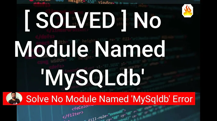 [ Solved ]  No module named MySQLdb