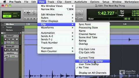 Pro Tools 10 102: Exploring The Workspace - 12 Clip Views