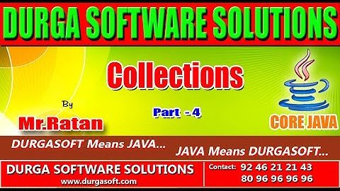 Core java collections part - 4