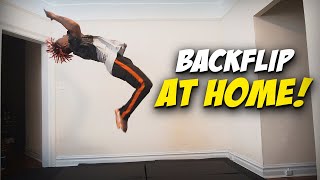 How to Backflip at HOME in 2021