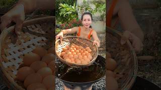 Egg crispy cook recipe and eat #cooking #food #shortvideo #recipe #shorts