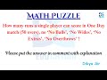 Math Puzzle for all Competitive Exams/know the tricks to solve Math Puzzles by Dibya Sir #mathpuzzle