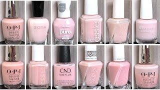 Best Sheer Pink Polishes Non Streaky