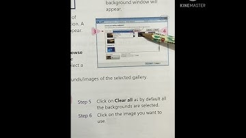 Computer- chapter 2 reading (changing desktop background and setting the screen saver) grade 4