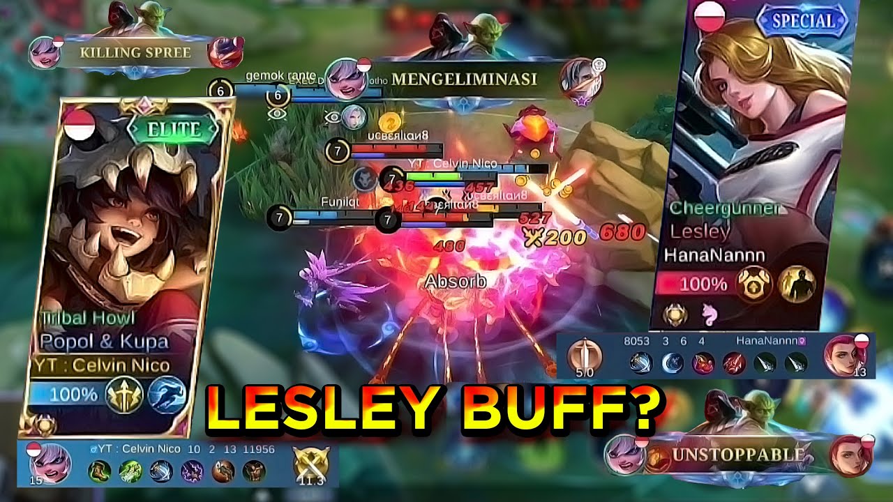 POPOL AND KUPA GAMEPLAY 2022 | HOW TO COUNTER LESLEY MAKE FEEDER  | MOBILE LEGENDS