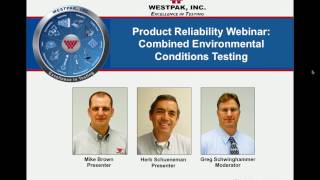 Combined Environmental Conditions Testing