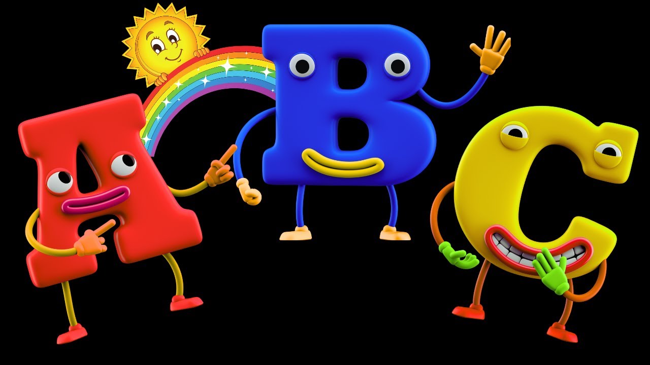 Colorful ABC Phonics Song for Toddlers🎵Learn ABC Alphabet A-Z with ...