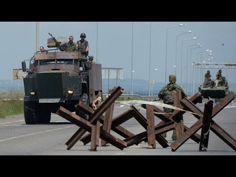 БЛОКПОСТ МИЛИЦИИ в Бишкеке.