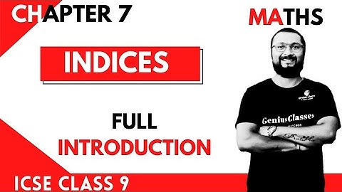 INDICES ICSE 9  | ML AGGARWAL Q 1 to 6 | FULLY SOLVED