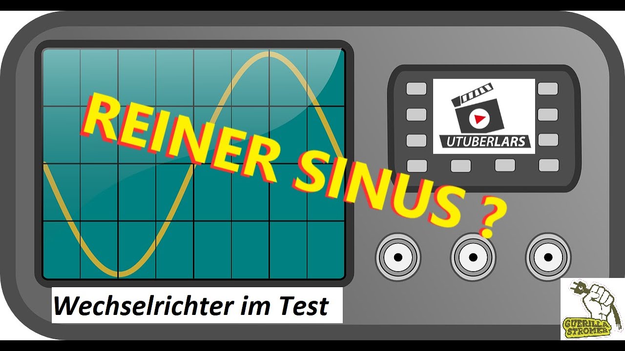 Alle Wechselrichter im Test 230 Volt Inverter #utuberlars checkt reine  Sinuskurve #Reiner #Sinus 