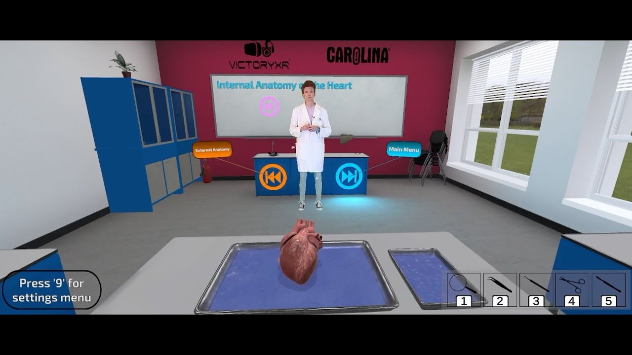 VictoryXR and Carolina Biological's Digital Dissection: Mammalian Organs