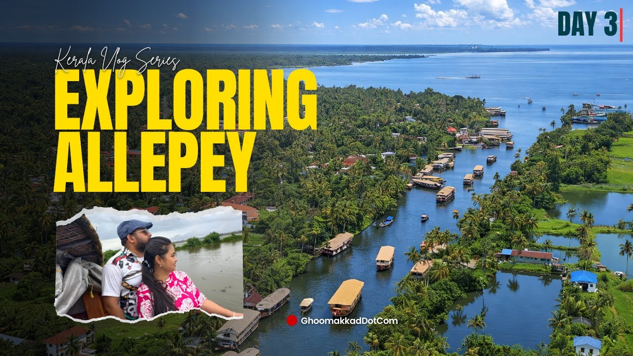 We Lived on a Houseboat 😍 | Alleppey Backwaters