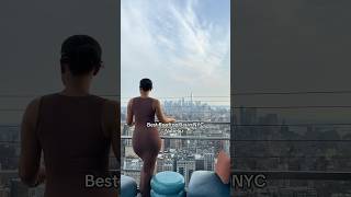HANDS DOWN! The BEST rooftop bar in NYC 🗽📍Nubeluz #nyc #nycvlog