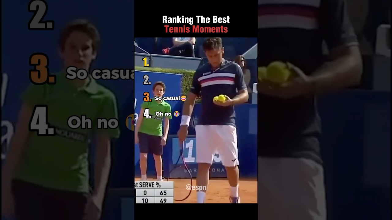 Ranking The Best Tennis Moments 🎾