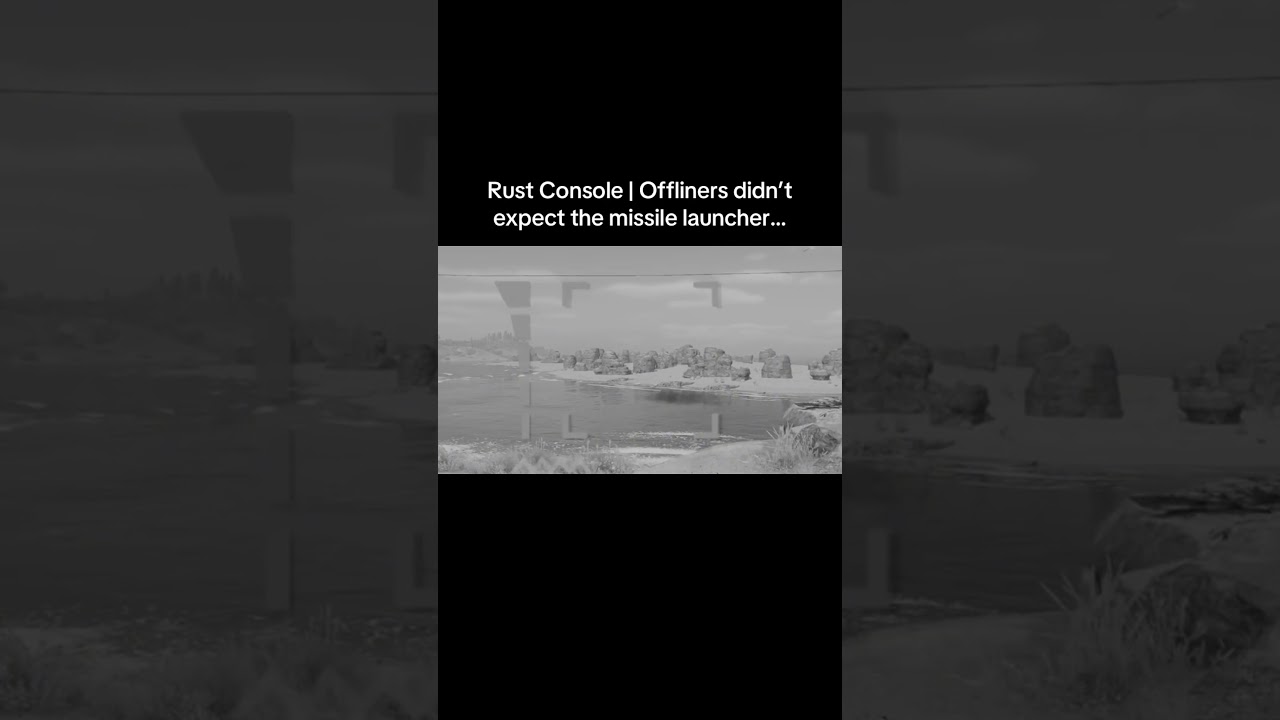 Rust Console | Offliners didn’t expect the missile launcher…