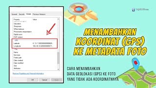 Cara menambahkan koordinat GPS ke metadata Foto screenshot 4