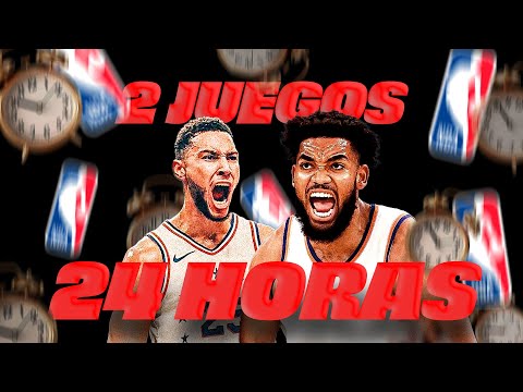¡24 HORAS, DOS JUEGOS DE LA NBA!