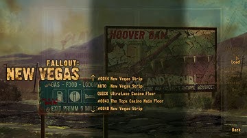Fallout New Vegas infinite loading screen fix