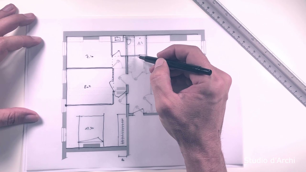 Un 57 m² Transformé en 4 pièces
